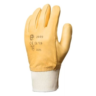 Gants EUROSTRONG 2450 fleur vach.hydrofuge prot.artère